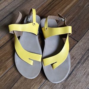 Yellow Sandals